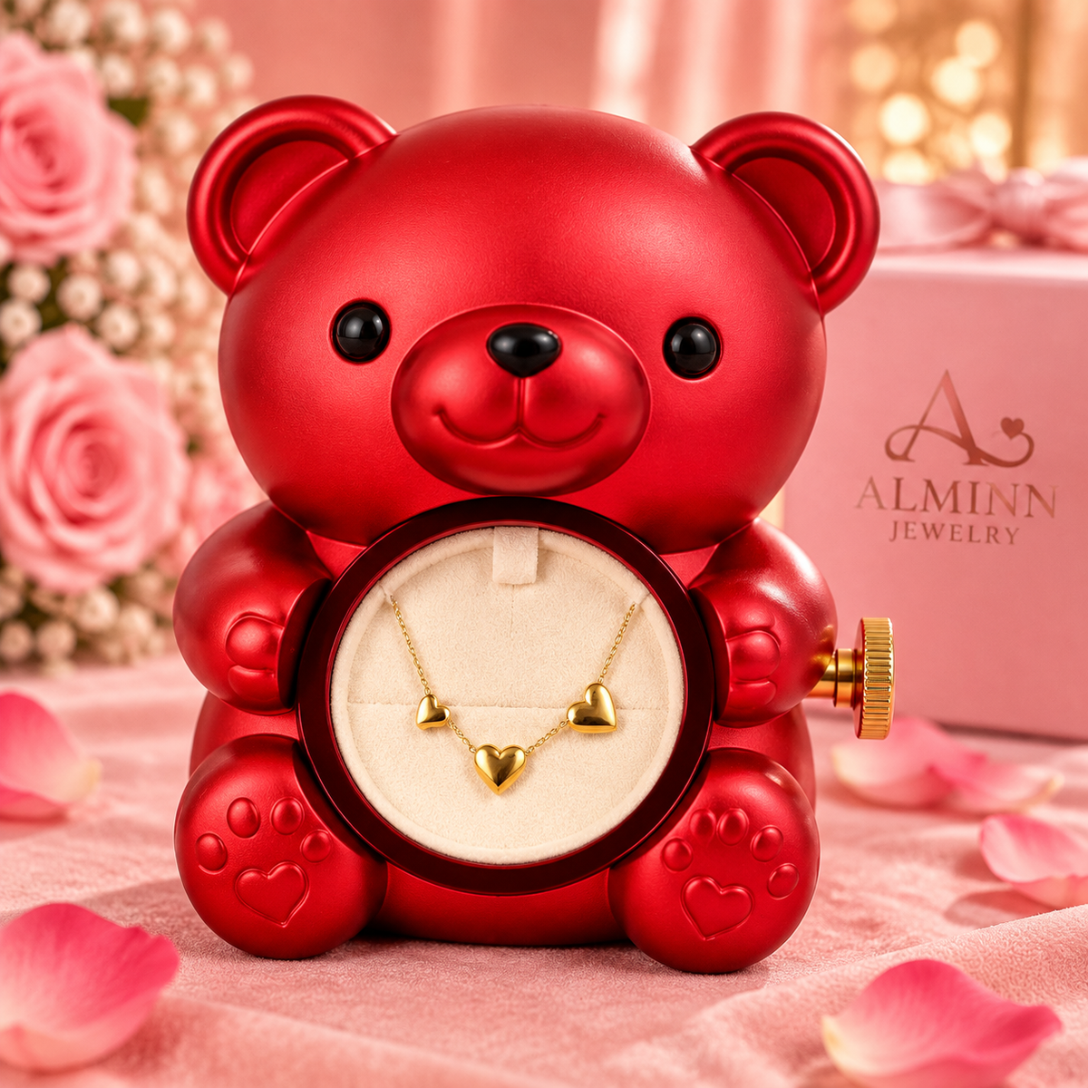Alminn Forever Memories Teddy Bear Gift Box