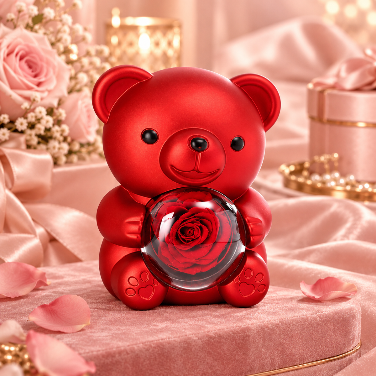 Alminn Forever Memories Teddy Bear Gift Box